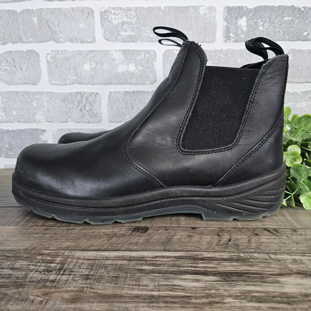 Thorogood 6″ Black Quick Release Station Boot Safety Toe 804-6134 Men's 12M